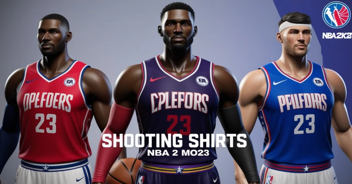 GBAS Shooting Shirts NBA 2K23 Mod