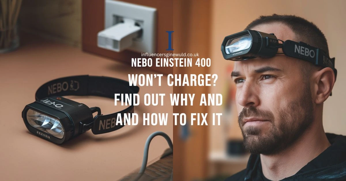 NEBO Einstein 400 Wont Charge