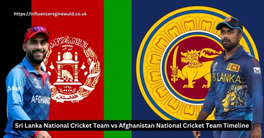 Sri Lanka National Cricket Team vs Afghanistan National Cricket Team Timeline