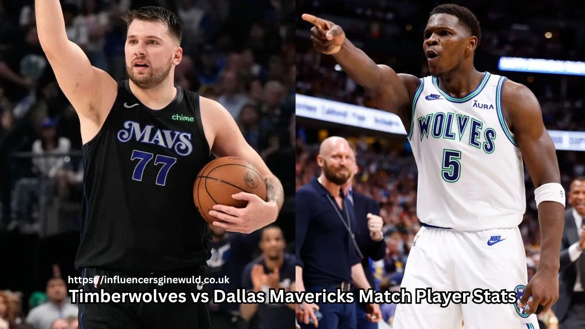 Timberwolves vs Dallas Mavericks Match Player Stats